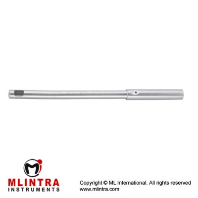 Suction Curette Stainless Steel, 29 cm - 11 1/2" Diameter 6.0 mm Ø Suction Curette Stainless Steel, 29 cm - 11 1/2" Diameter 6.0 mm Ø